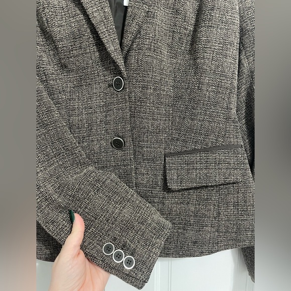 NWT Brown and Gray New York & Company Blazer - Size 2 - Picture 9 of 9